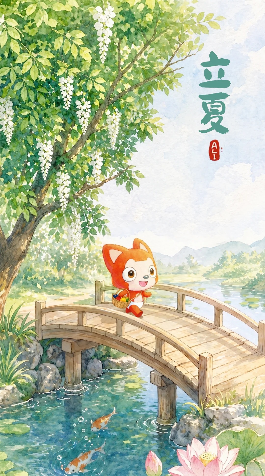 阿狸 AI 壁纸：春已打烊，初夏限时营业