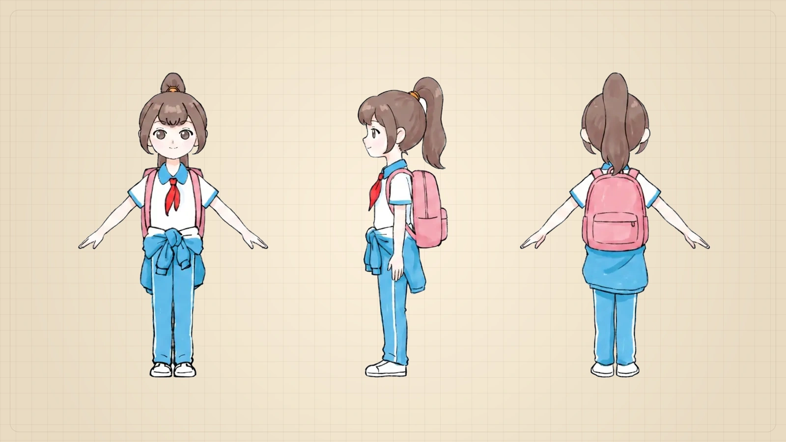 女主小时候角色设定