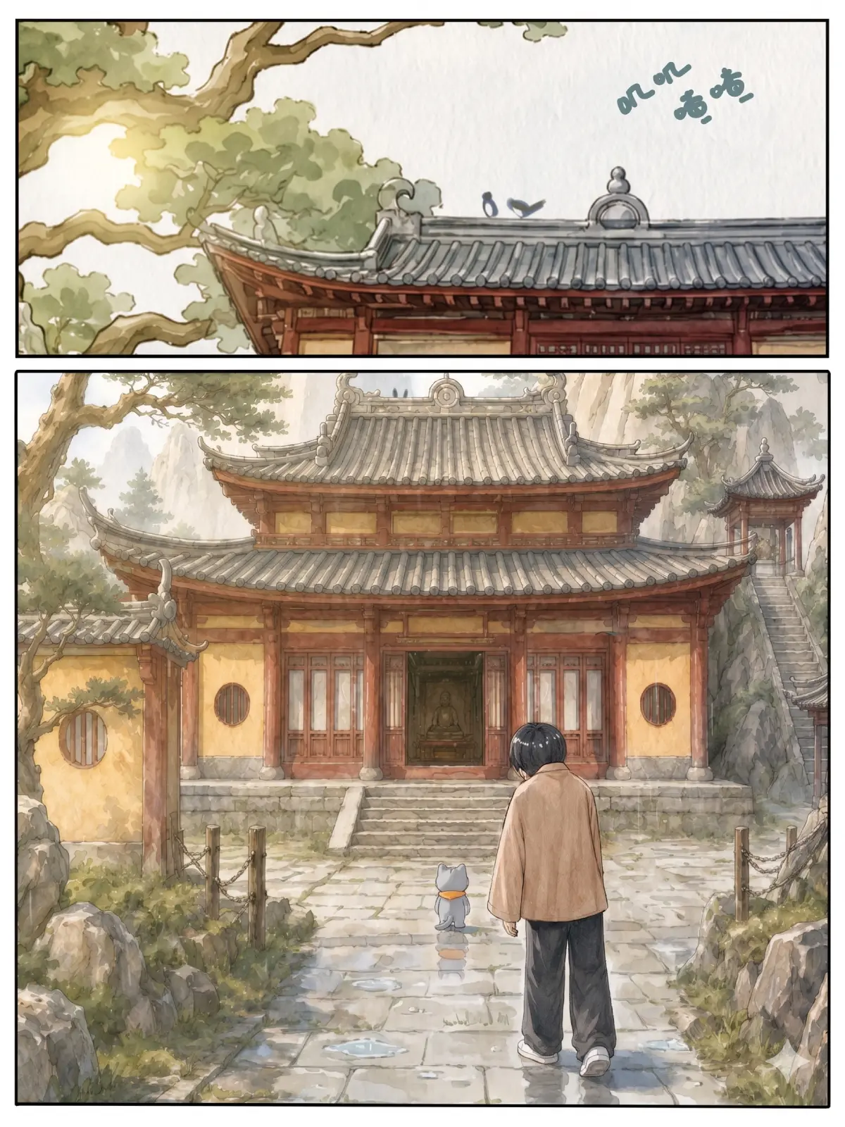 寺庙猫第一集第 4 张画面