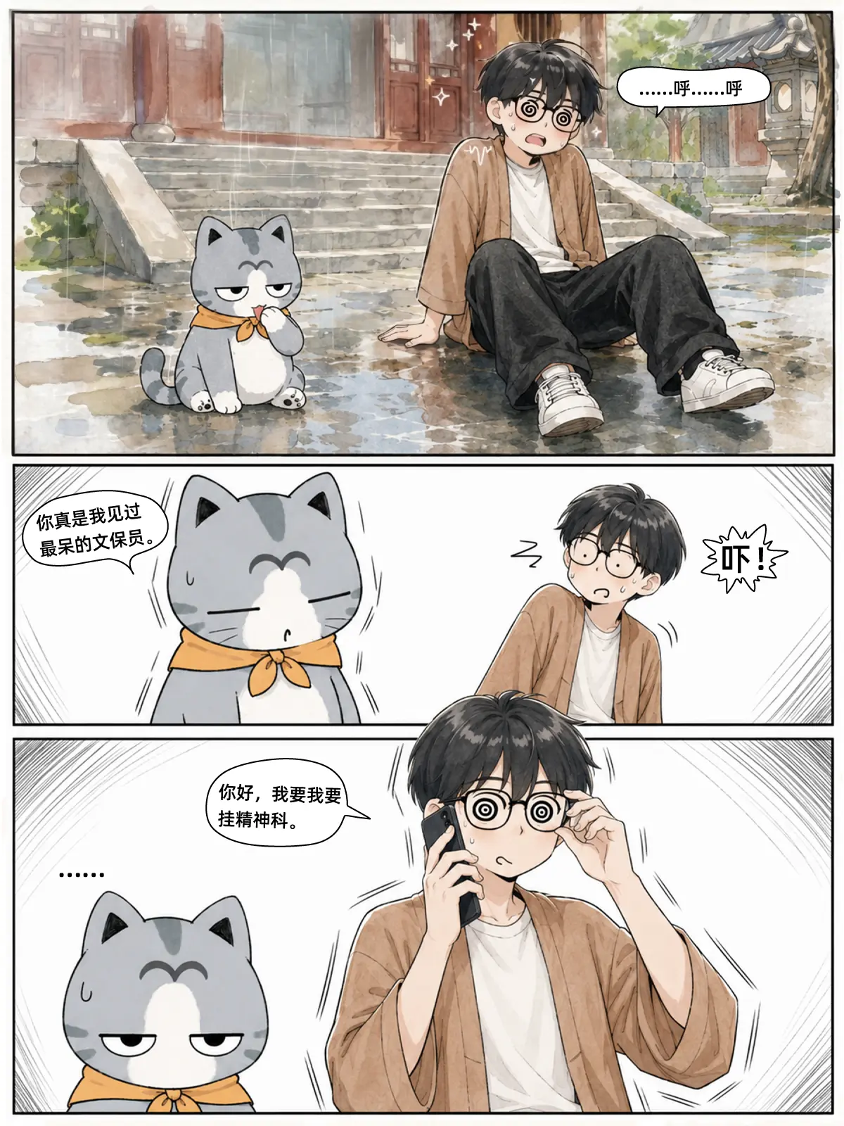 寺庙猫第一集第 5 张画面