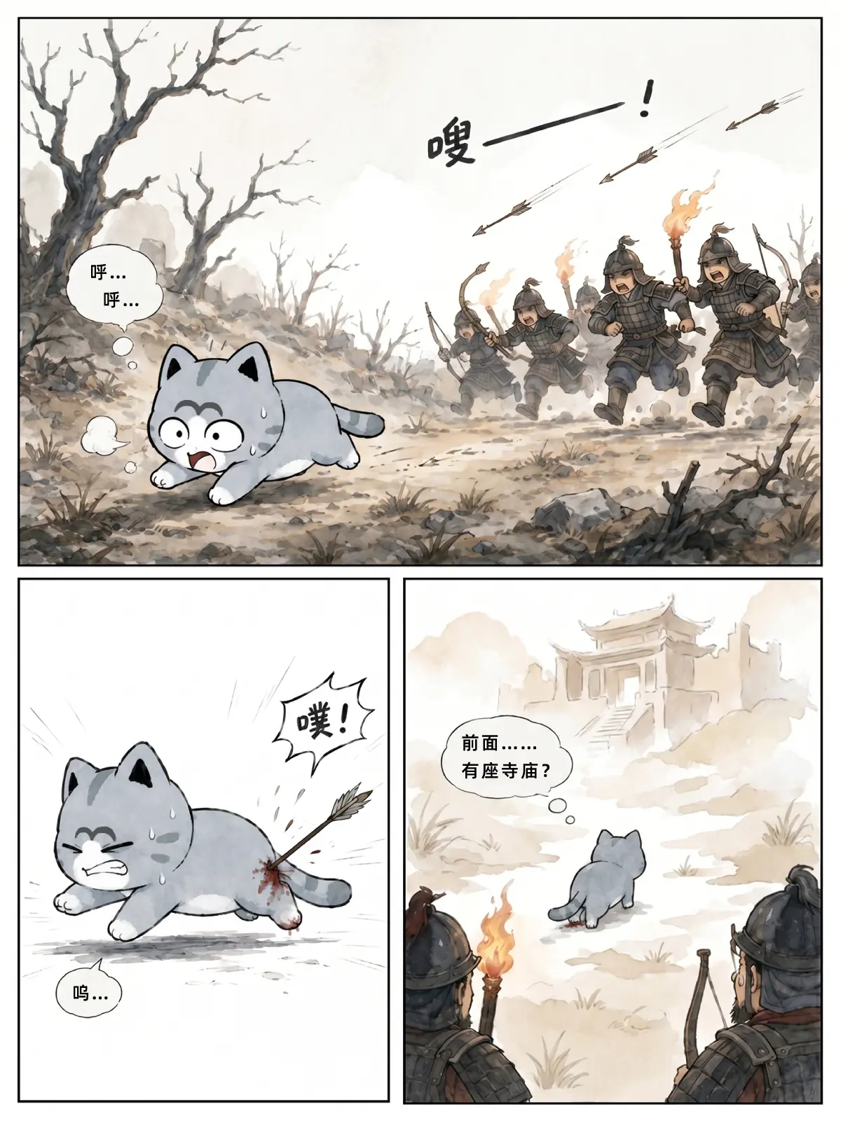 寺庙猫第三集第 2 张画面
