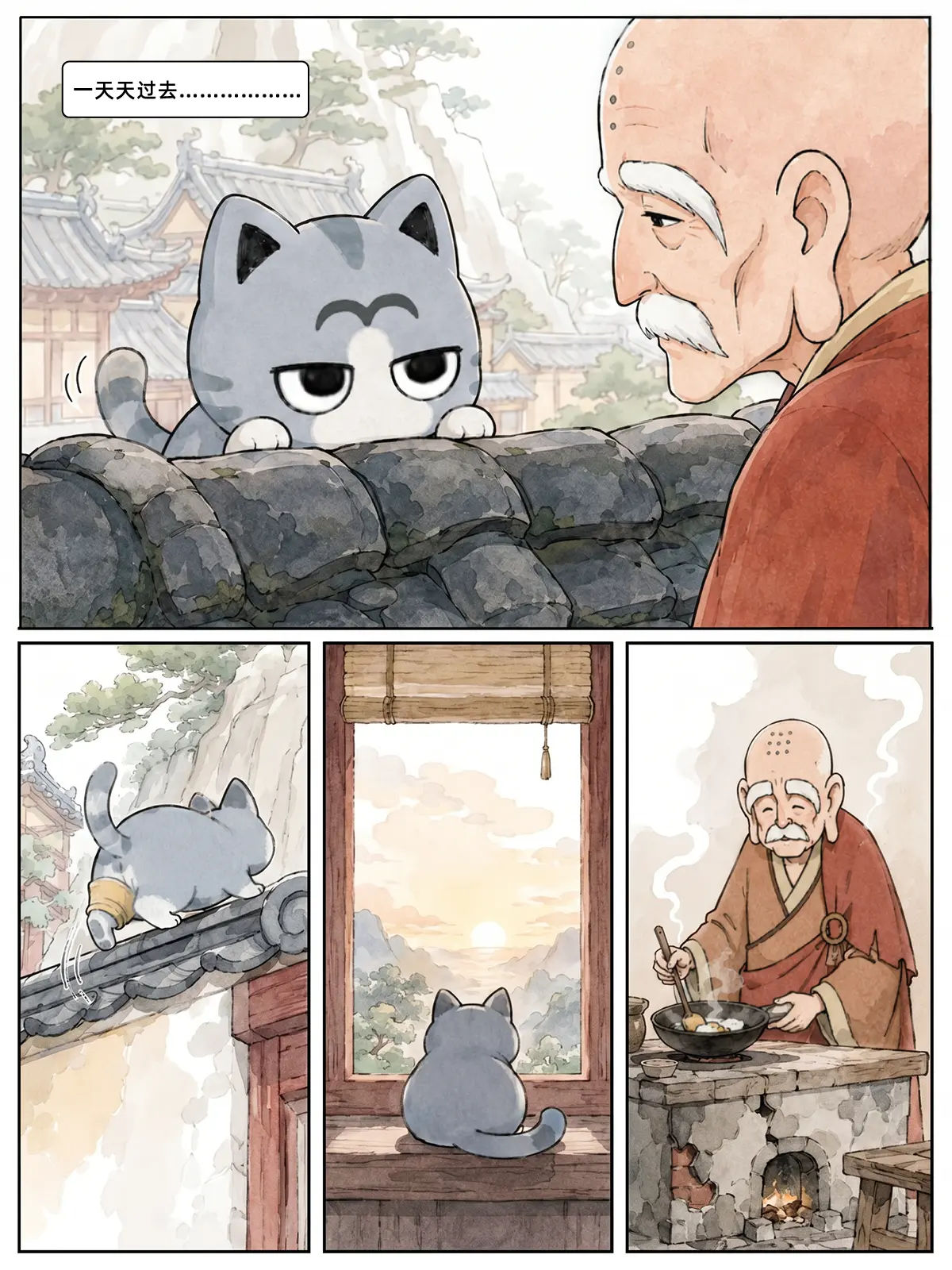 寺庙猫第三集第 5 张画面