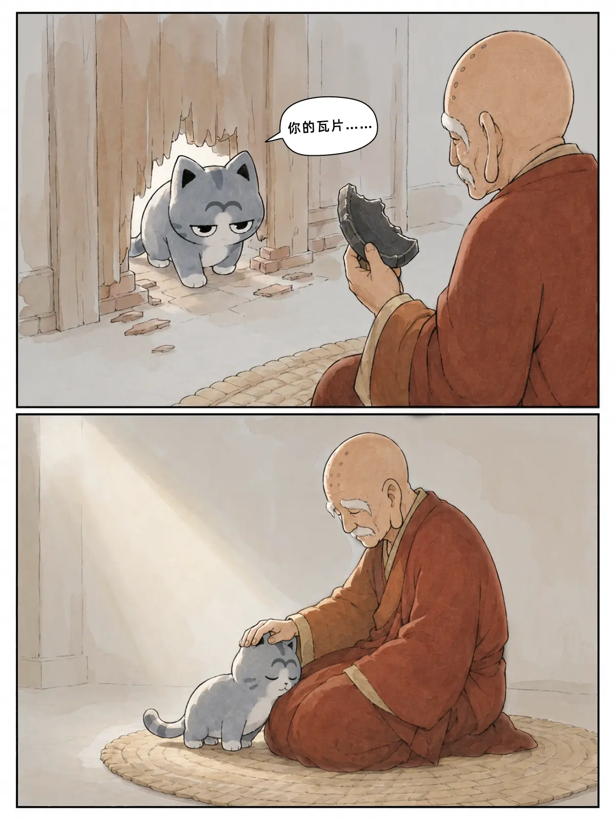 寺庙猫第三集第 7 张画面