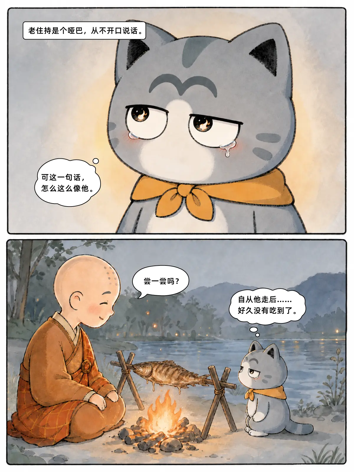 寺庙猫第四集第 10 张画面