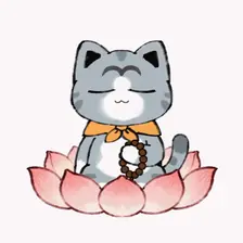 寺庙猫动态表情 02